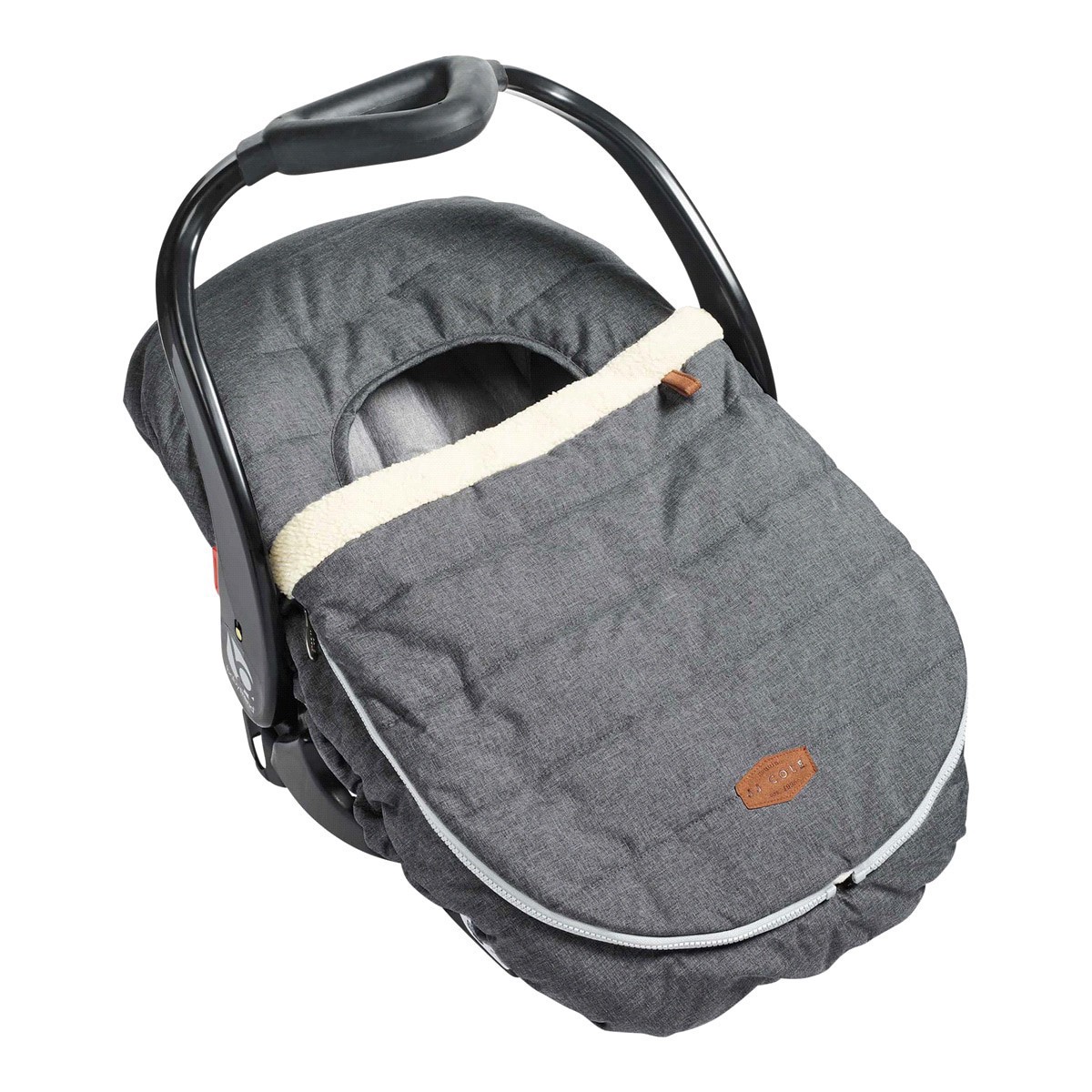 slide 1 of 21, JJ Cole Car Seat Cover - Grey, One Size