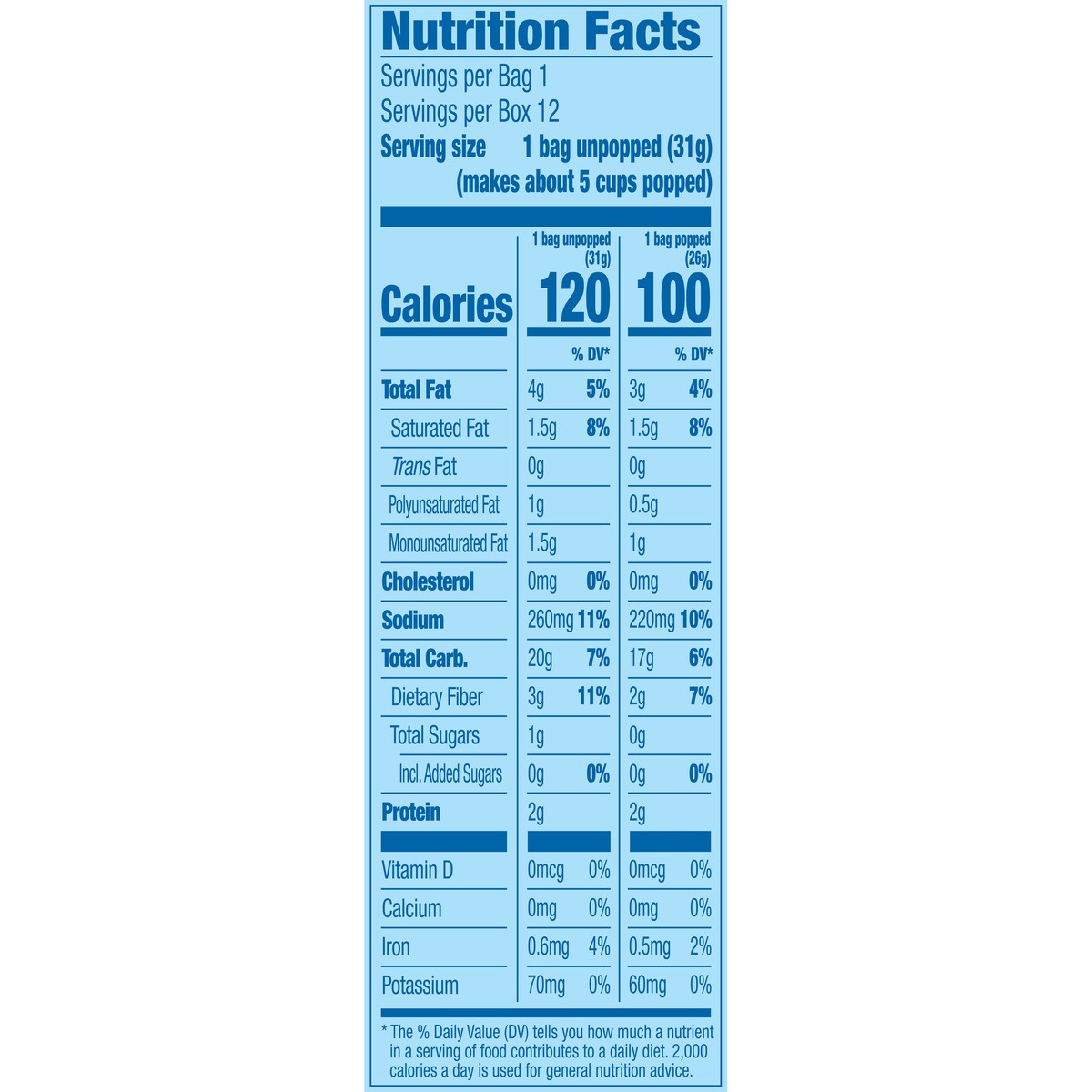 slide 5 of 11, Pop-Secret 100 Calorie Snack Size Butter Popcorn, 12 ct; 1.12 oz