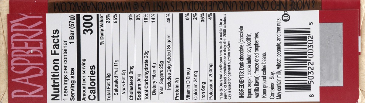 slide 2 of 9, Kona Bar Chocolate Bar 2 oz, 1 ct