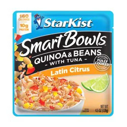 StarKist Smart Bowls Latin Citrus Tuna with Quinoa and Beans - 4.5 oz Pouch