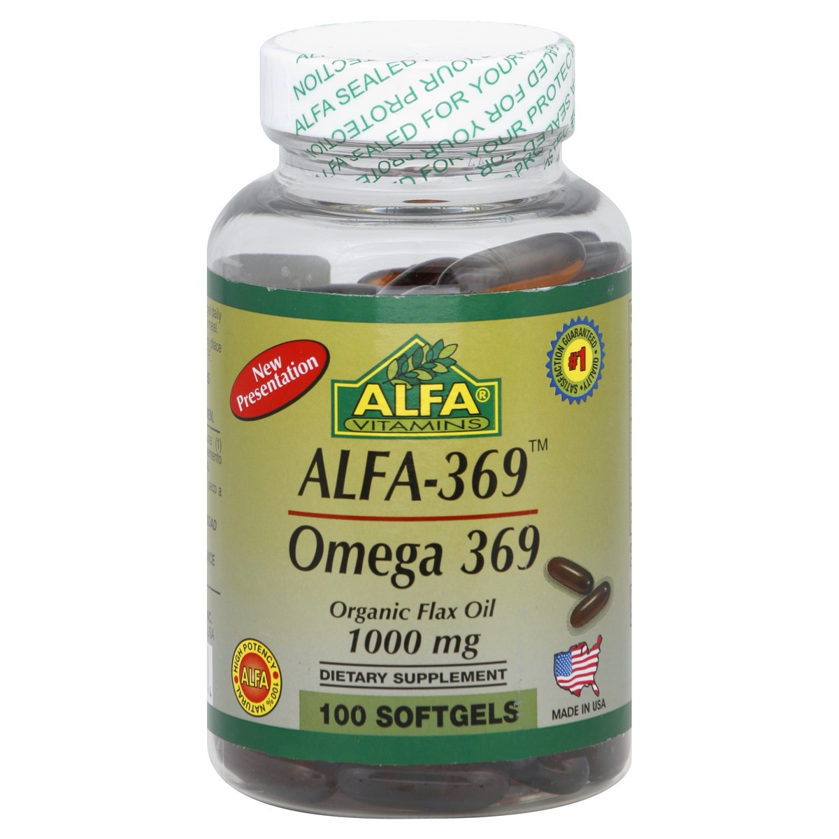 slide 1 of 1, Alfa Omega 369 100 ea, 100 ct