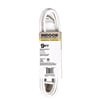 slide 2 of 9, 16/2 SPT-2 3 Outlet Indoor Extension Cord, White, 9 ft