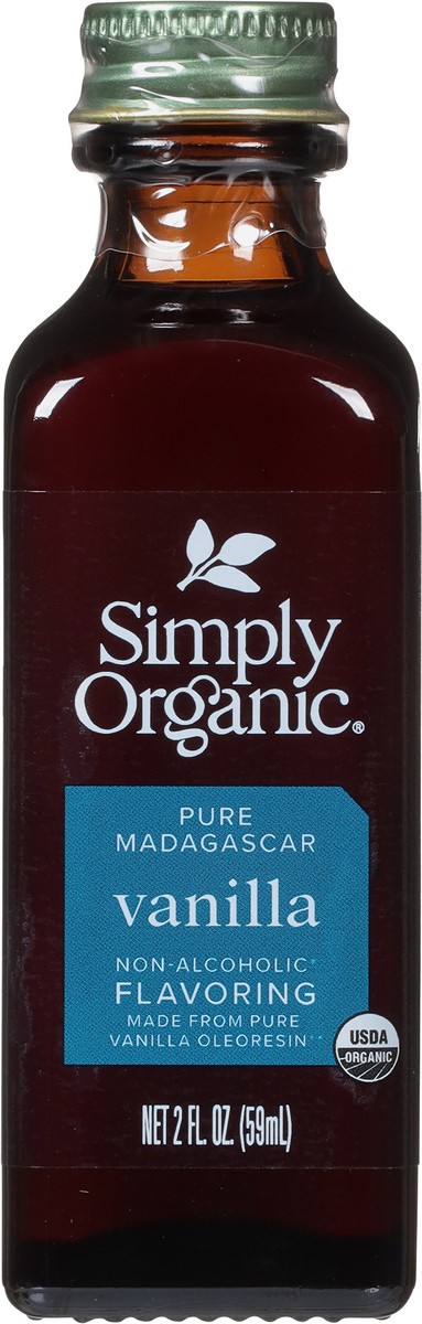 slide 6 of 9, Simply Organic Pure Madagascar Non-Alcoholic Vanilla Flavoring 2 fl oz, 2 fl oz