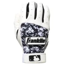 Franklin Sports Digitek Youth Batting Glove - Gray/White/Black Digi (S)