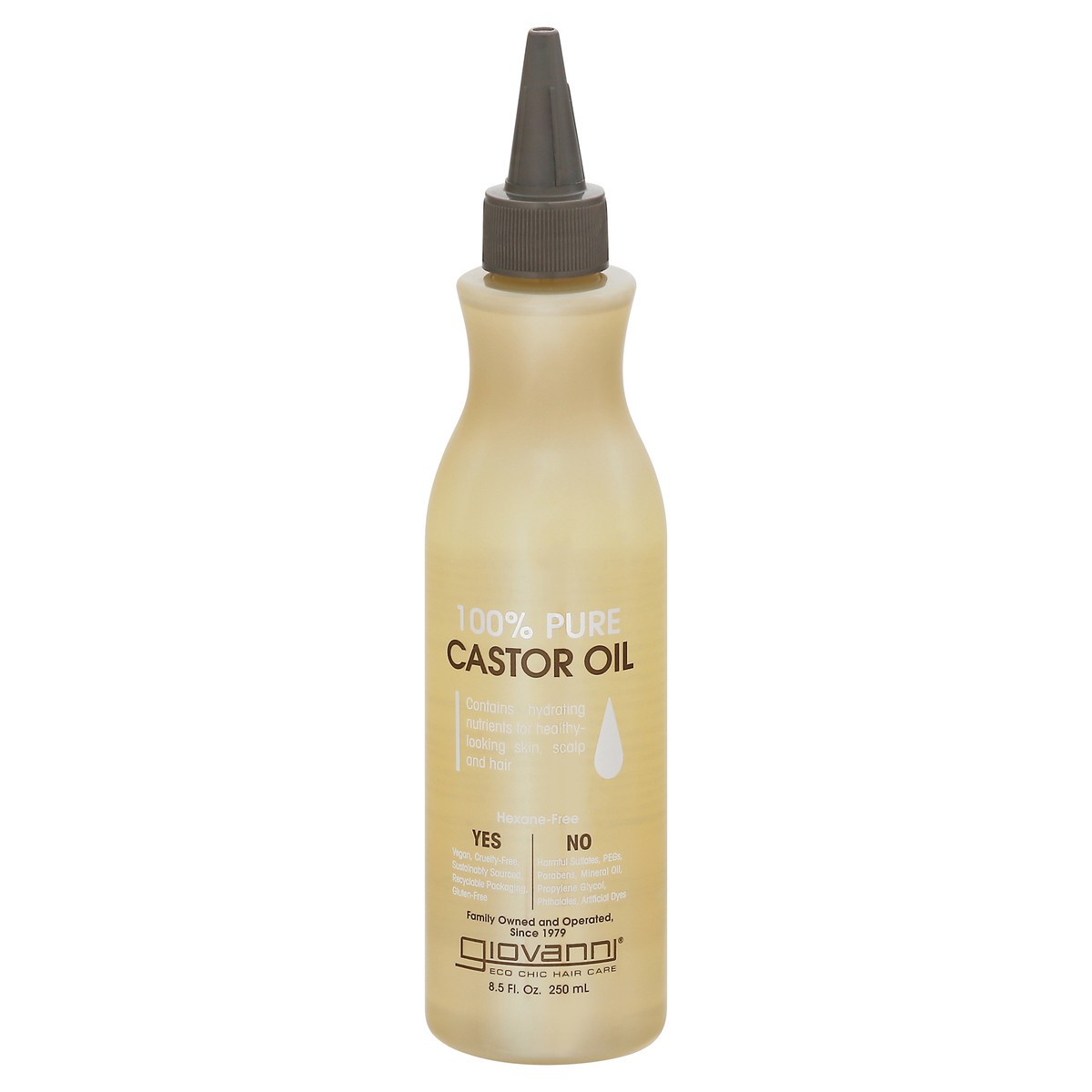 slide 7 of 12, Giovanni 100% Pure Castor Oil, 8.5 oz
