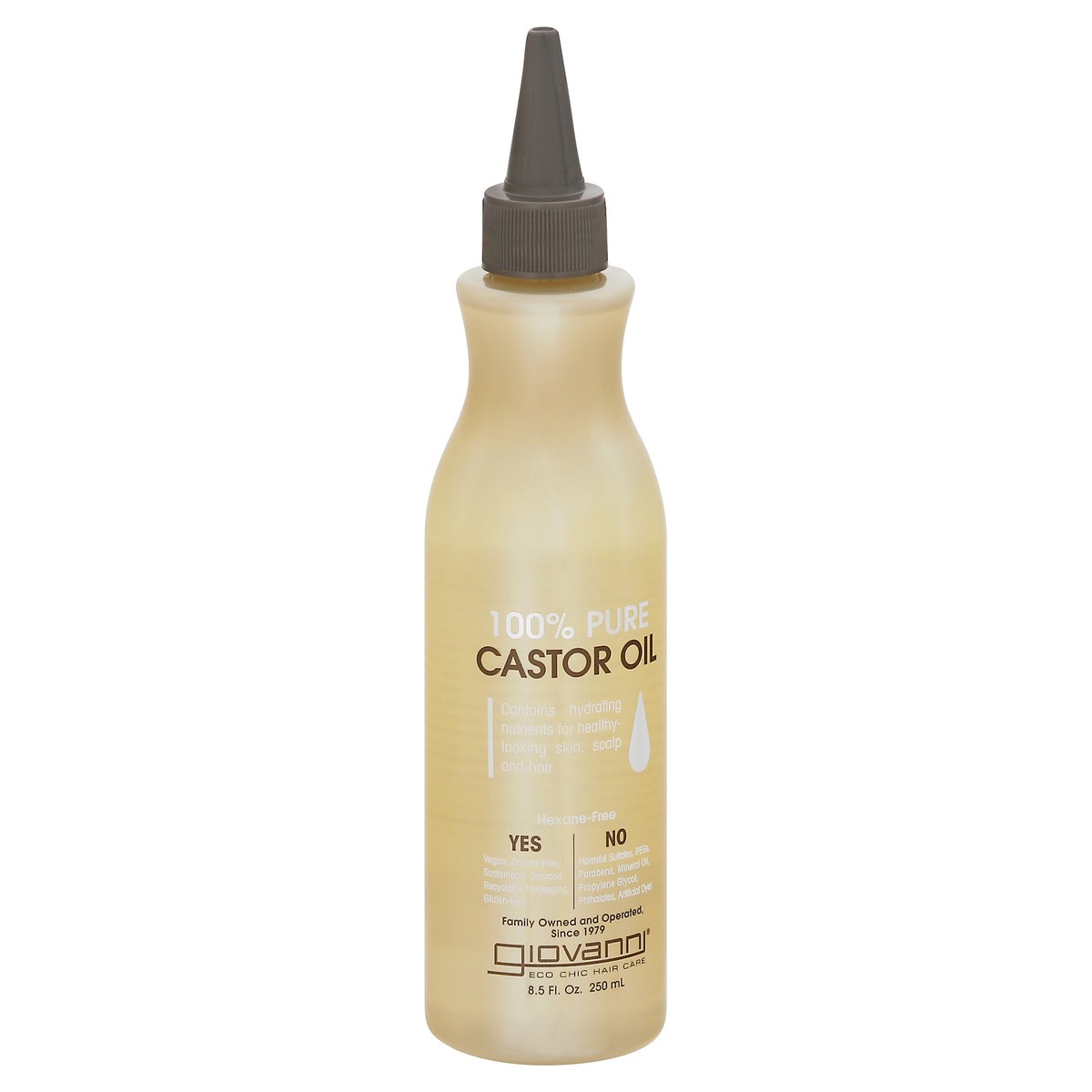 slide 12 of 12, Giovanni 100% Pure Castor Oil, 8.5 oz