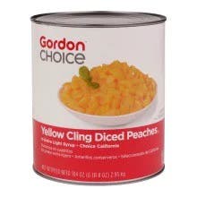 GFS Diced Peaches