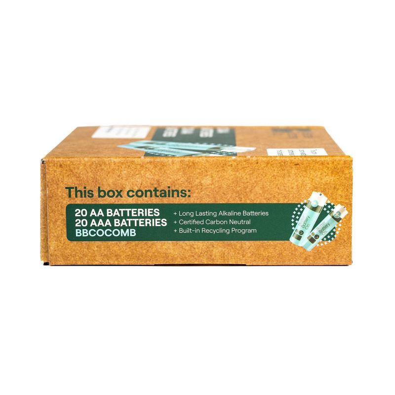 slide 4 of 10, Better Battery Co. AA/AAA Batteries 1 ea, 1 ct