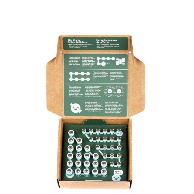 slide 7 of 10, Better Battery Co. AA/AAA Batteries 1 ea, 1 ct
