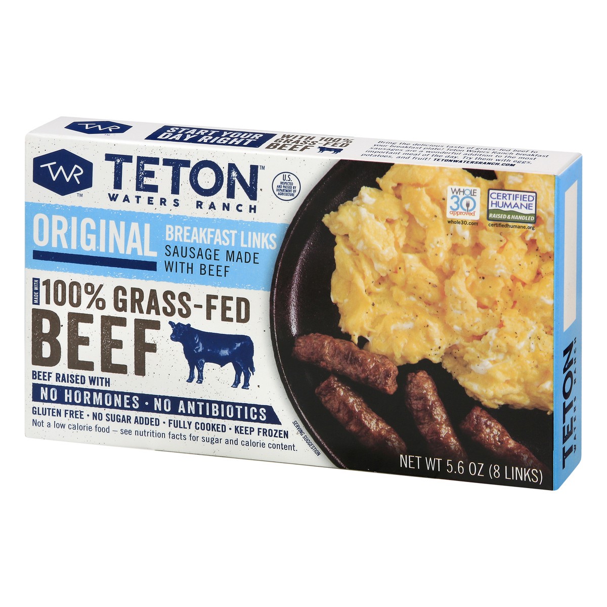 slide 2 of 12, Teton Waters Ranch Original Breakfast Sausage, 5.6 oz