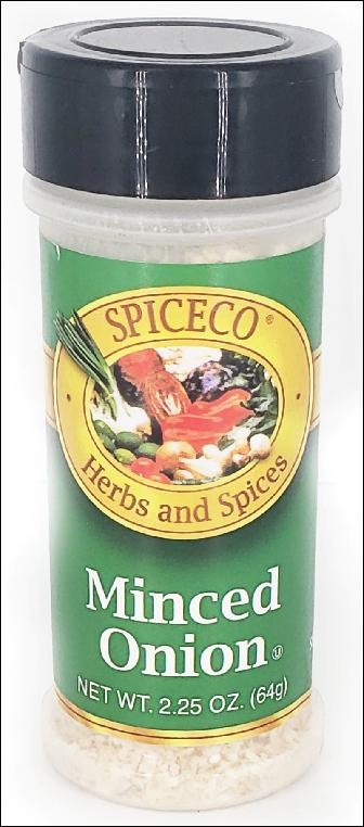 slide 1 of 1, Spiceco Mncd Onion, 2.25 oz