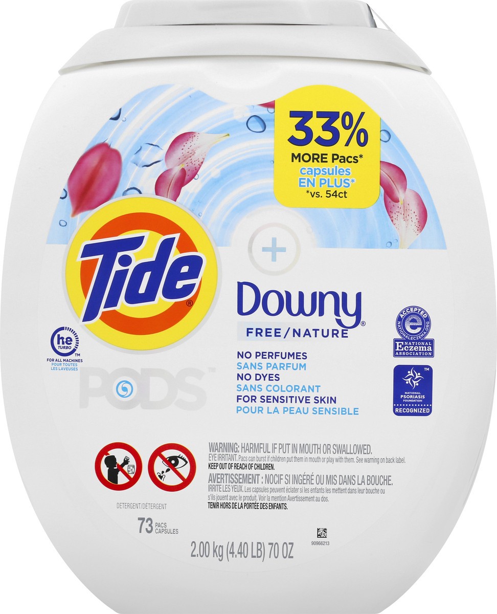 slide 6 of 9, Tide Pods Free Detergent 73 ea, 73 ct