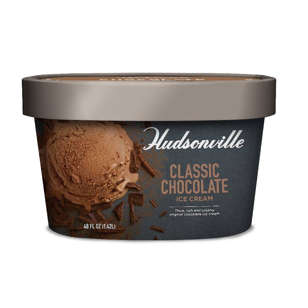 slide 1 of 21, Hudsonville Ice Cream Chocolate, 48 fl oz