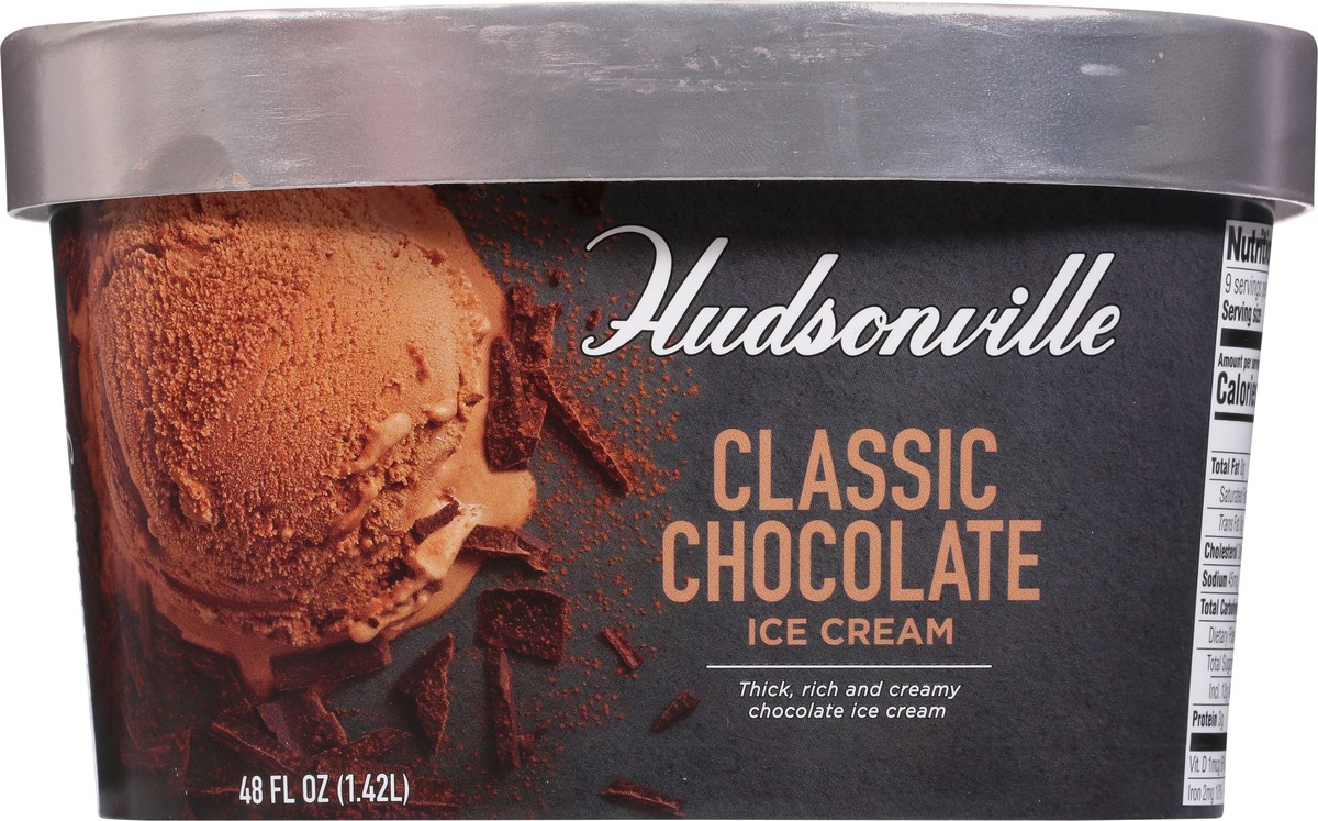 slide 5 of 9, Hudsonville Classic Chocolate Ice Cream 48 fl oz, 48 fl oz