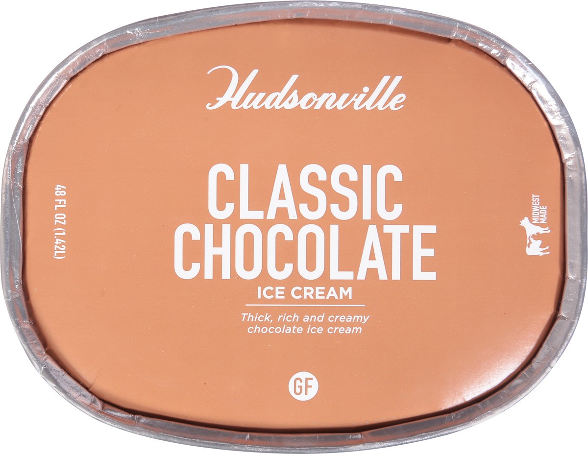 slide 6 of 9, Hudsonville Classic Chocolate Ice Cream 48 fl oz, 48 fl oz