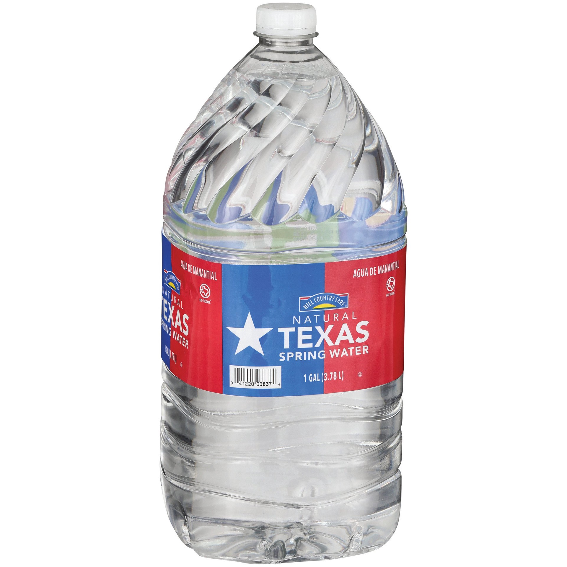 slide 1 of 1, Hill Country Fare Texas Spring Water - 1 gal, 1 gal