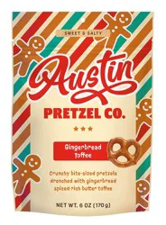 Austin Pretzel Co. Gingerbread Toffee