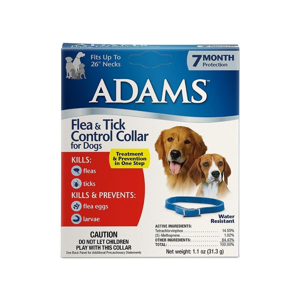 slide 1 of 1, Adams Pet Care Flea Tick Control Collar for Dogs, 1 ct