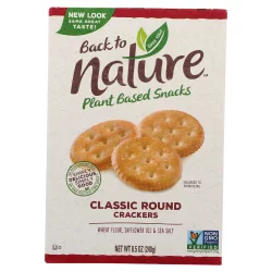 Back to Nature Classic Round Crackers