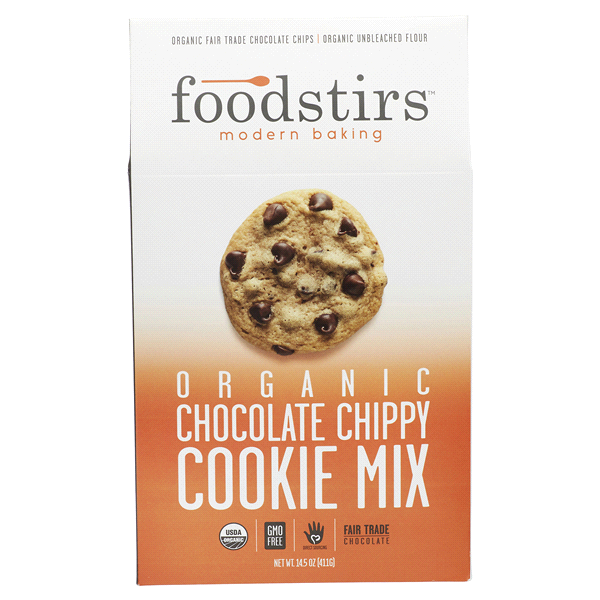 slide 1 of 2, Foodstirs Organic Chocolate Chippy Cookie Mix, 14.5 oz