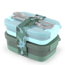 Ello Plastic Lunch Stack