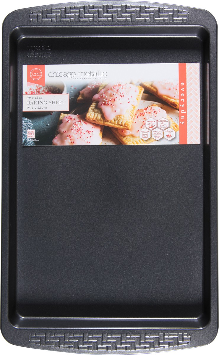 slide 5 of 9, Chicago Metallic Chicago Metal Nonstick Baking Sheet Medium, 1 ct
