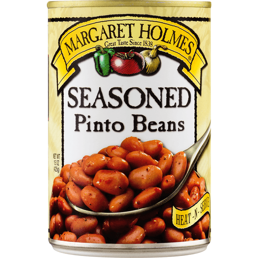 slide 7 of 9, Margaret Holmes Seasoned Pinto Beans, 15 oz