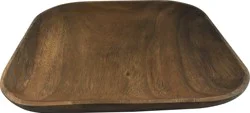 Dash Of That Acacia Wood Square Serving Platter - Brown