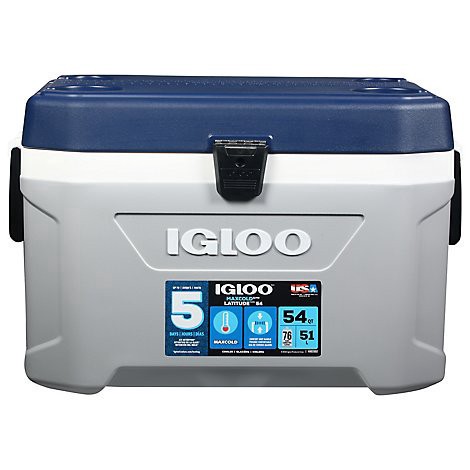 slide 1 of 1, Iglo 54qt Maxcold Cooler - EA, 1 ct