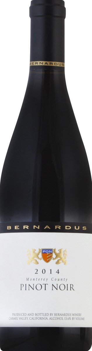 slide 1 of 1, Bernardus Pinot Noir 750 ml, 750 ml
