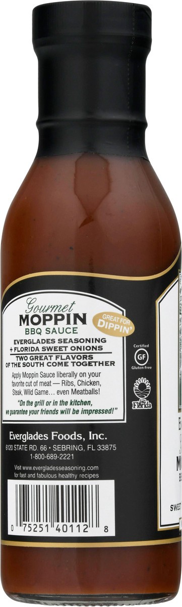 slide 14 of 14, Everglades Gourmet Moppin BBQ Sauce 15 oz, 15 oz