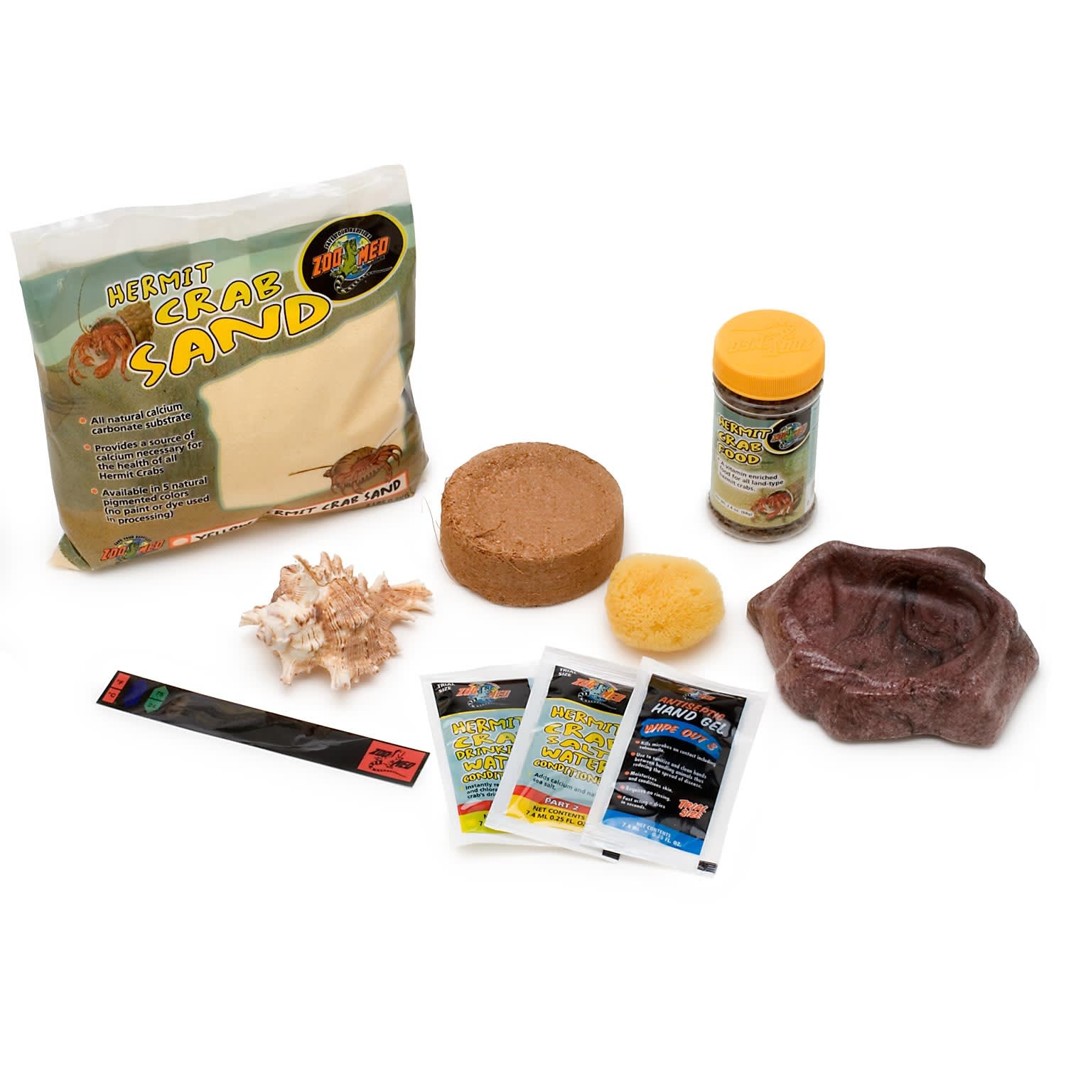 slide 1 of 1, Zoo Med Starter Hermit Crab Kit, 1 ct