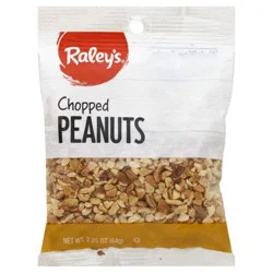 Raley's Chopped Peanuts 2.25 oz