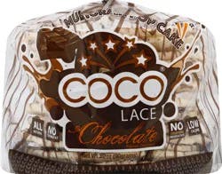 Coco Lace Multigrain Chocolate Flavor Drizzled Pop Cake 3.2 oz