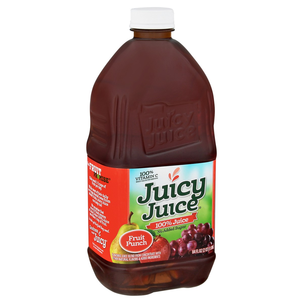 slide 5 of 12, Juicy Juice 100% Juice, Fruit Punch, 64 Fl Oz Bottle, 64 fl oz