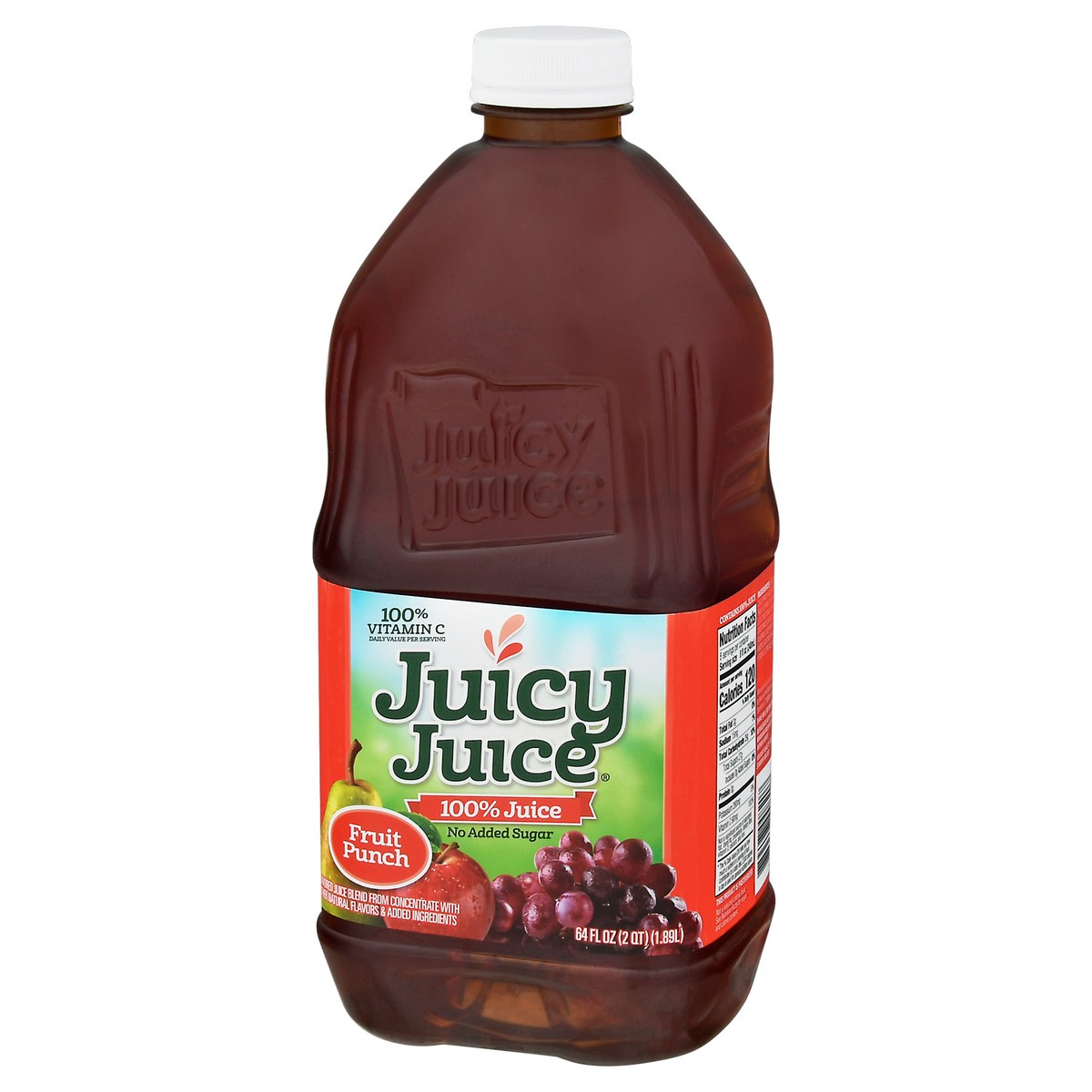 slide 6 of 12, Juicy Juice 100% Juice, Fruit Punch, 64 Fl Oz Bottle, 64 fl oz