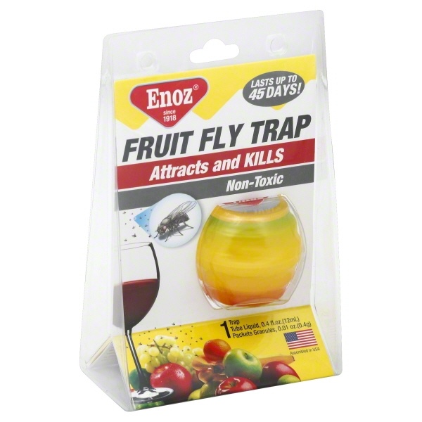 slide 1 of 2, Enoz Fruit Fly Trap, 2 ct