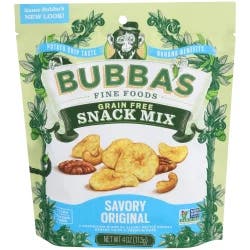 Bubba's Fine Foods Savory Original Grain Free Snack Mix