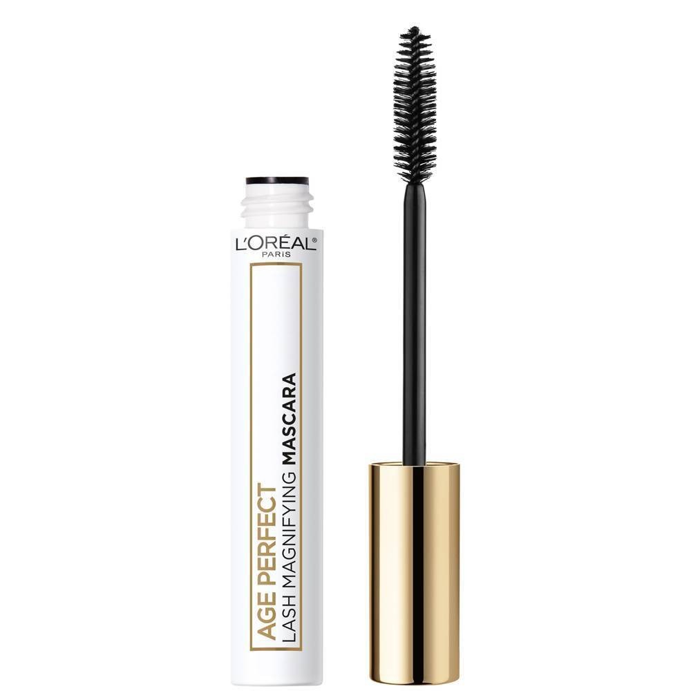 slide 1 of 1, L'Oréal Age Perfect Lash Magnifying Mascara With Conditioning Serum, Black, 0.28 oz