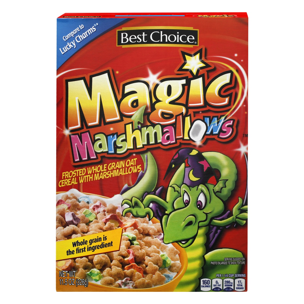 slide 1 of 1, Best Choice Magic Marshmallow Sweetened Oat Cereal, 11.5 oz