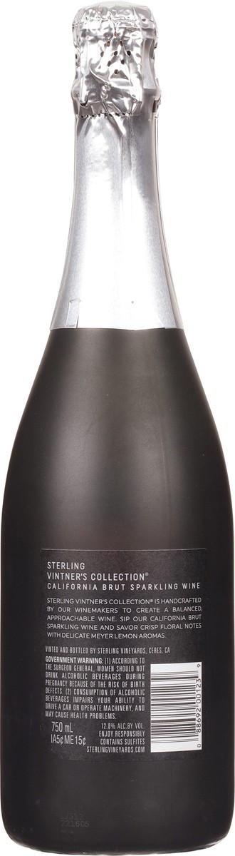 slide 4 of 12, Sterling Vineyards California Brut 750 ml, 750 ml