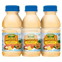 Mott's Mighty Incredible Tropical Juice Drink Bottles