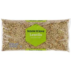 know & love Lentils 16 Ounces