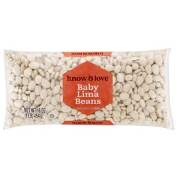 know & love Baby Lima Beans 16 Ounces