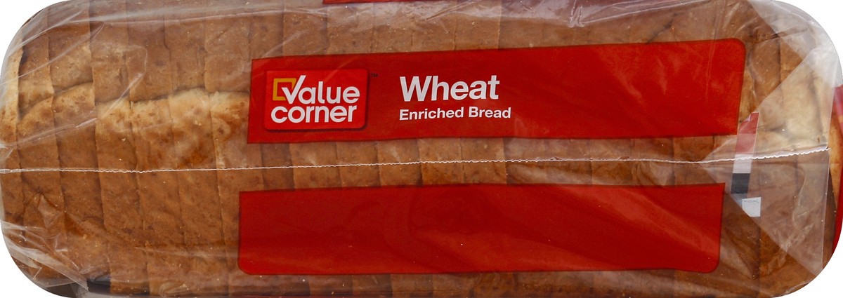slide 4 of 5, Value Crnr Bread Wheat, 20 oz