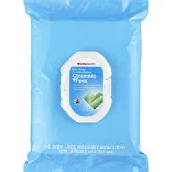 CVS Health Cleansing Wipes, Extra Large, 48 Ct