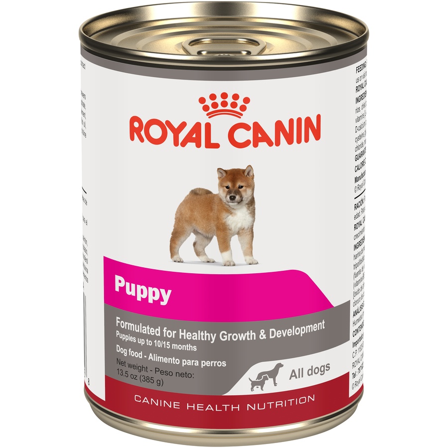 slide 1 of 7, Royal Canin Canine Health Nutrition Puppy Dog Food, 13.5 oz