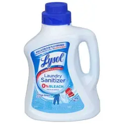Lysol Laundry Sanitizer Crisp Linen Detergent Booster - 90oz