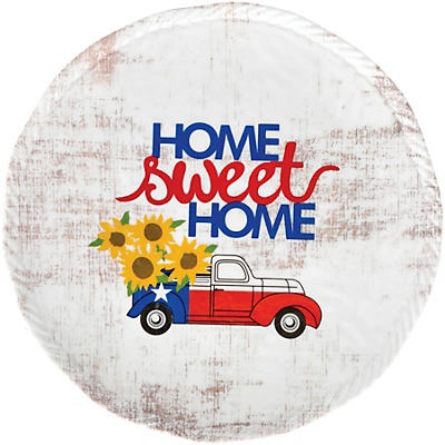 slide 1 of 1, Haven & Key Home Sweet Home Summer Melamine Salad Plate, 9 in