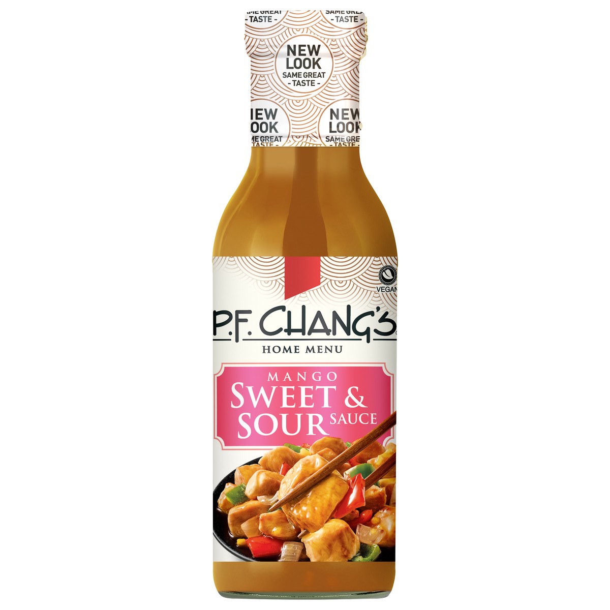 slide 1 of 5, P.F. Chang's Home Menu Mango Sweet & Sour Sauce, 14.4 oz